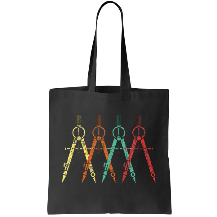 Architect Protractor Architecture Art Architectural Tote Bag