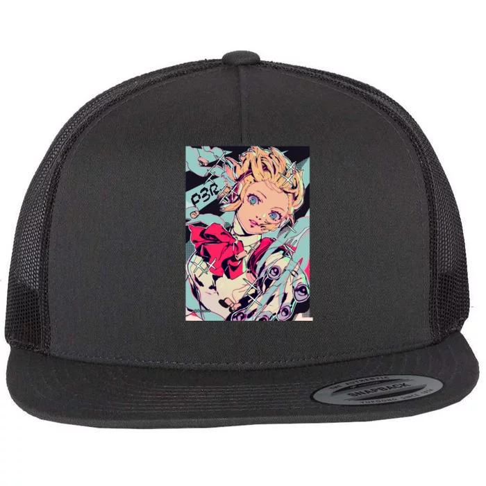 Aigis P3r Flat Bill Trucker Hat