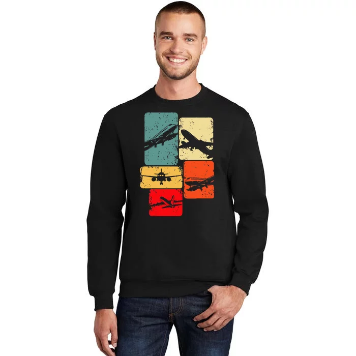 Airplane Pilot Tall Sweatshirt