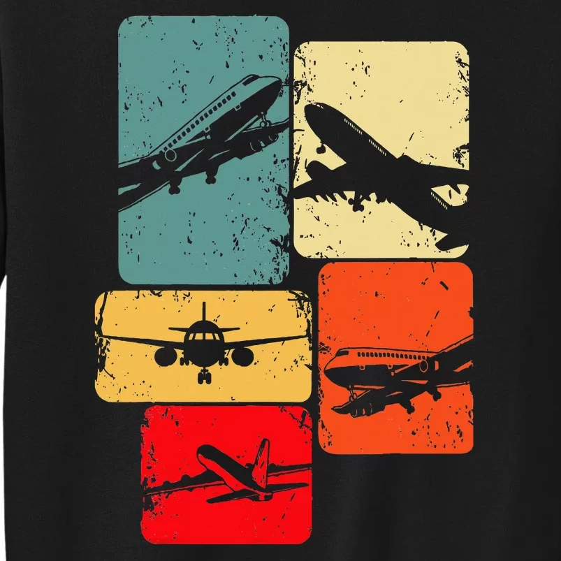 Airplane Pilot Tall Sweatshirt