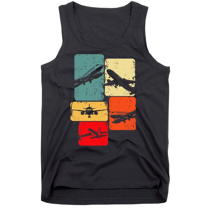 Airplane Pilot Tank Top