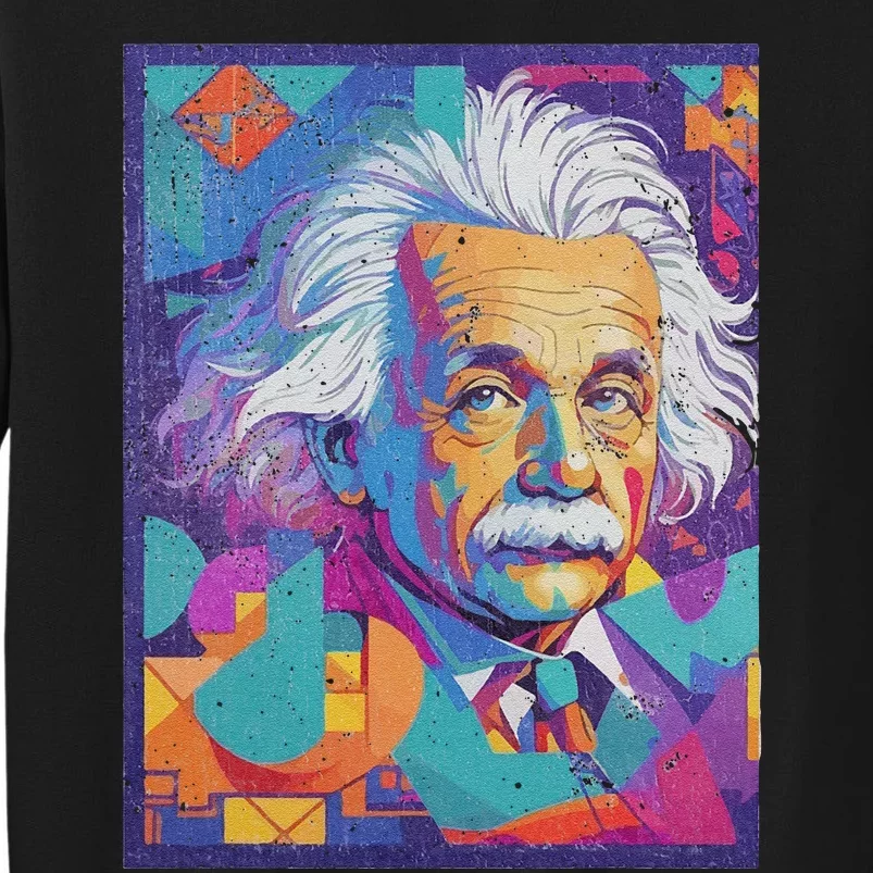 Albert Pop Art Portrait Tall Sweatshirt