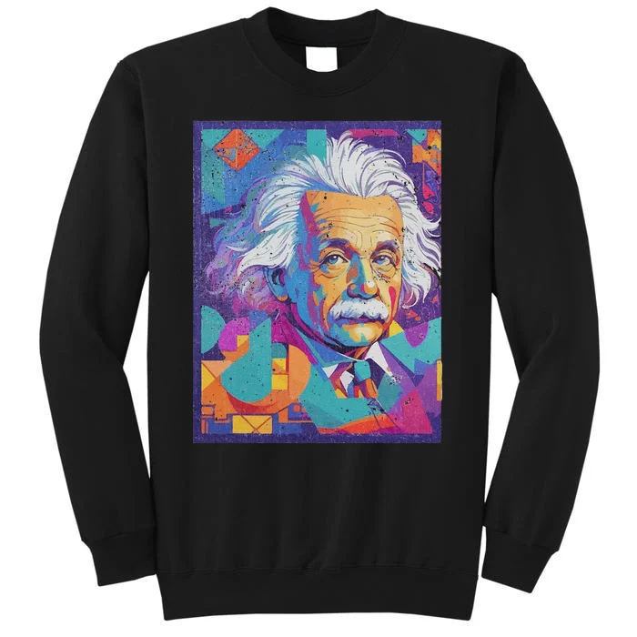 Albert Pop Art Portrait Tall Sweatshirt