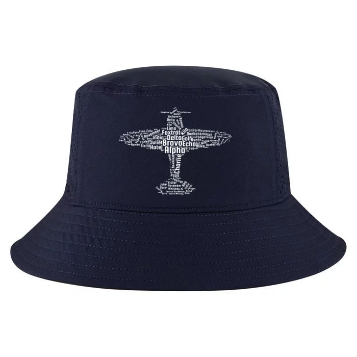 Aviation Phonetic Alphabet Flying Pilot Gift Cool Comfort Performance Bucket Hat