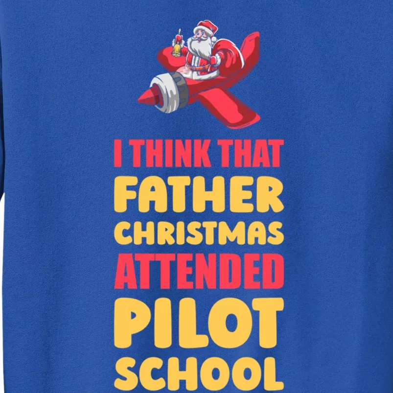 Airplane Pilot Aviator Fly Flying Aircraft Pilot Christmas Gift Tall Sweatshirt