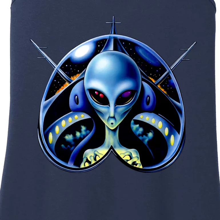 Alien Pilot Ladies Essential Tank