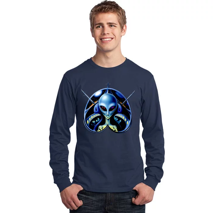 Alien Pilot Tall Long Sleeve T-Shirt