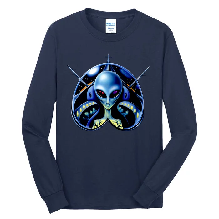 Alien Pilot Tall Long Sleeve T-Shirt