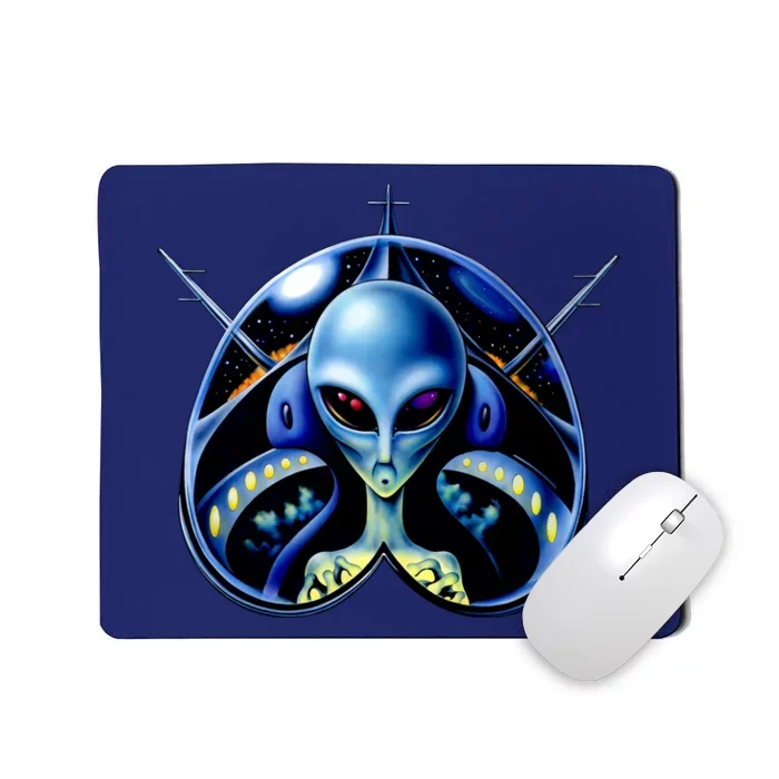 Alien Pilot Mousepad