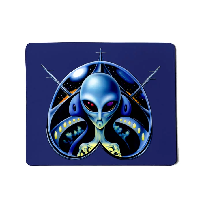 Alien Pilot Mousepad