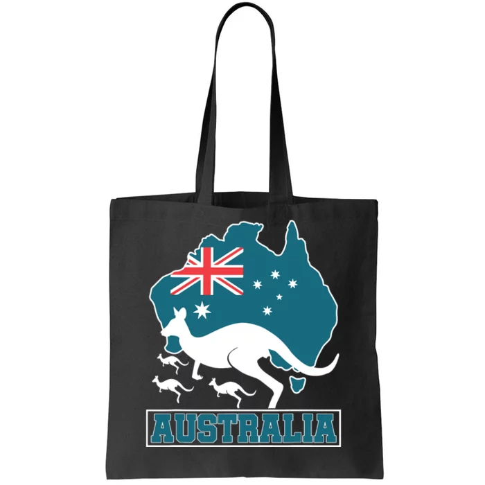 Australian Pride Aussie Gift Kangaroo Tote Bag