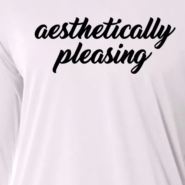 Aesthetically Pleasing Cooling Performance Long Sleeve Crew