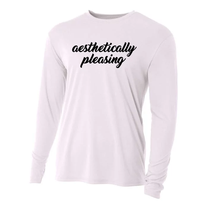 Aesthetically Pleasing Cooling Performance Long Sleeve Crew