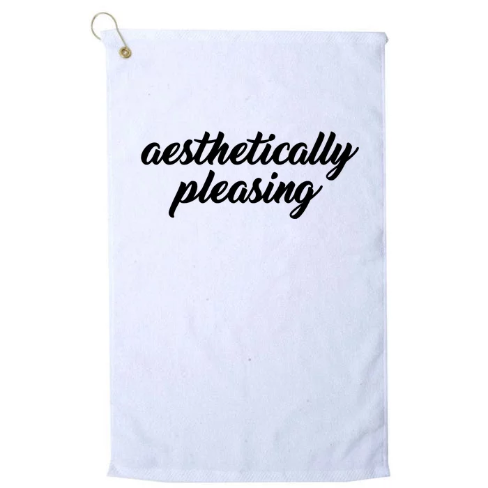 Aesthetically Pleasing Platinum Collection Golf Towel