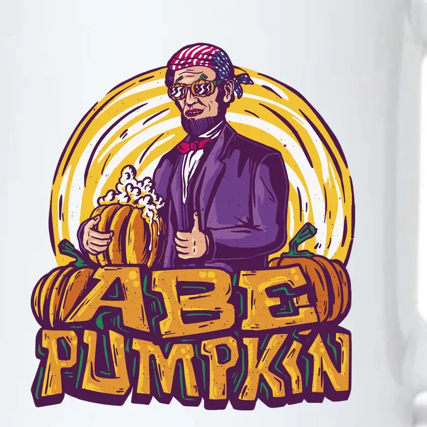 Abe Pumpkin Black Color Changing Mug