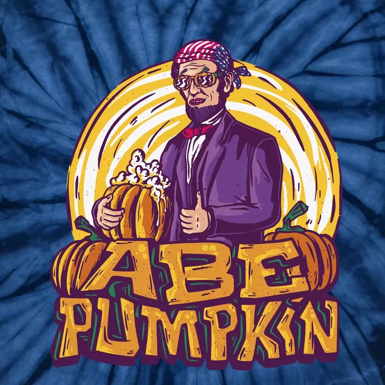 Abe Pumpkin Tie-Dye T-Shirt