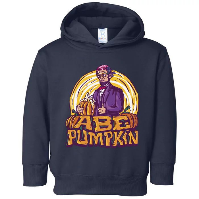 Abe Pumpkin Toddler Hoodie