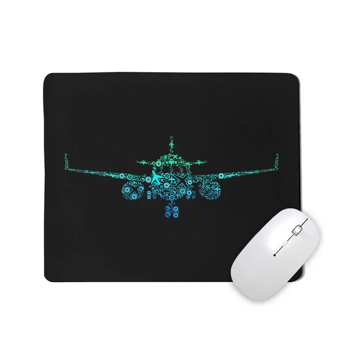 Airplane Pilot Mousepad