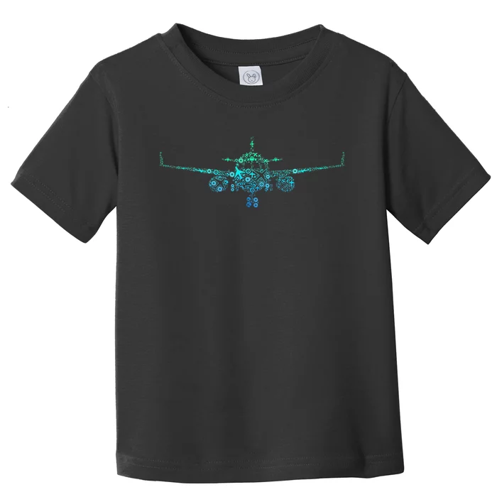 Airplane Pilot Toddler T-Shirt