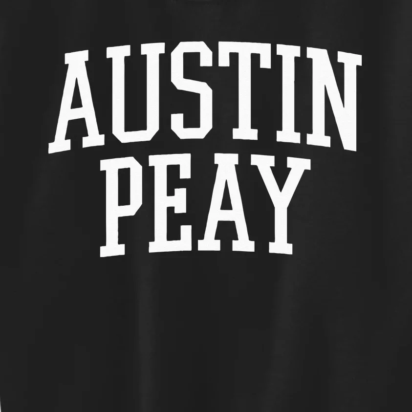 Austin Peay Arch Athletic College University Alumni Style Kids Sweatshirt