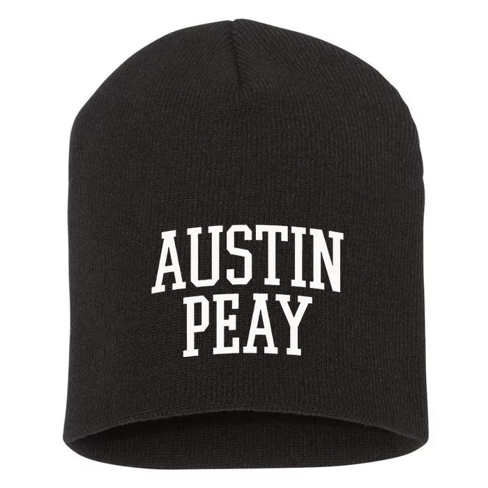 Austin Peay Arch Athletic College University Alumni Style Short Acrylic Beanie