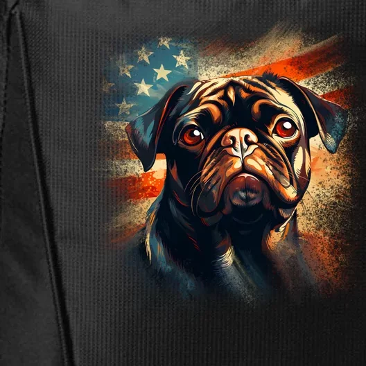 American Pug City Backpack