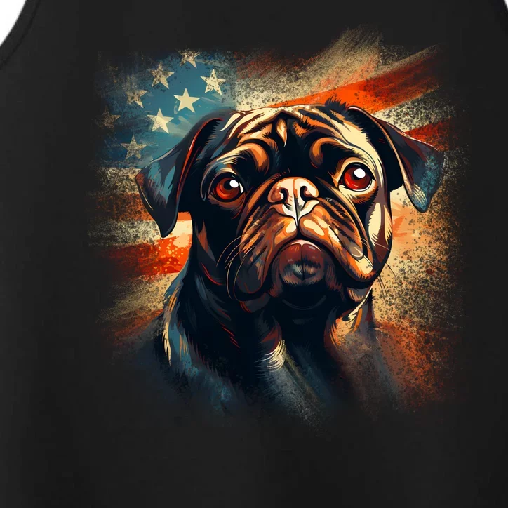 American Pug Performance Tank