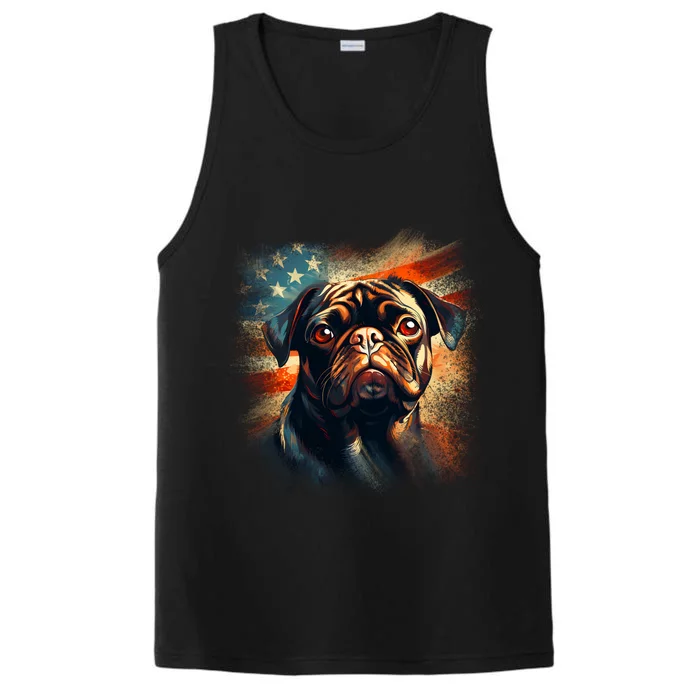 American Pug Performance Tank