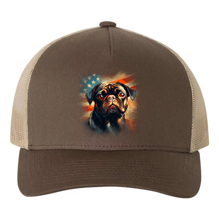 American Pug Yupoong Adult 5-Panel Trucker Hat