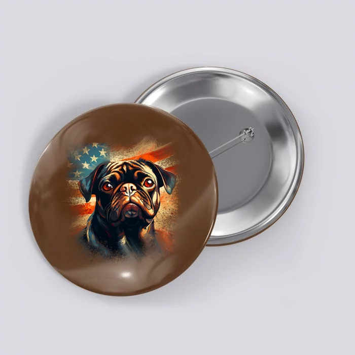 American Pug Button