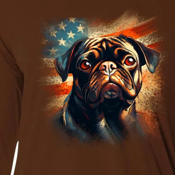 American Pug Cooling Performance Long Sleeve Crew