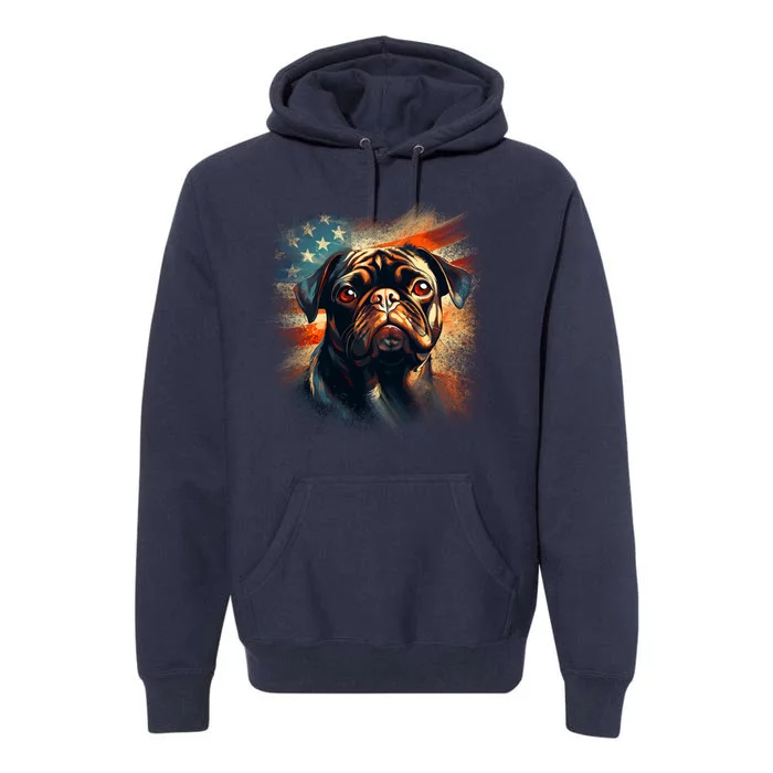 American Pug Premium Hoodie