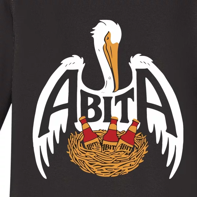 Abita Pelican Baby Long Sleeve Bodysuit