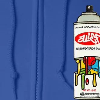 Alief Paint Full Zip Hoodie