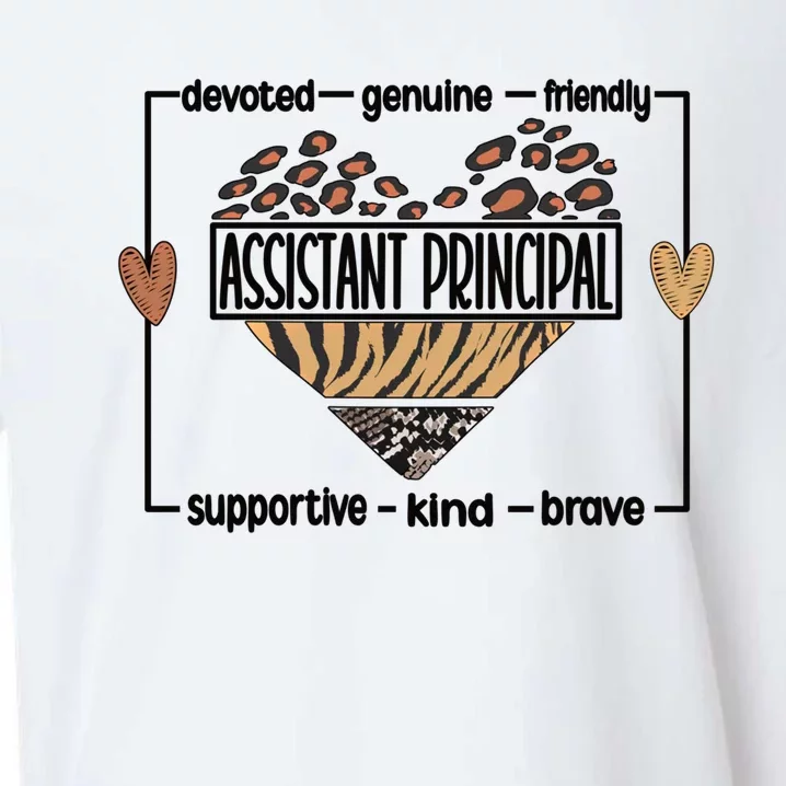 Assistant Principal Appreciation Assistant Principals Cool Gift Sueded Cloud Jersey T-Shirt