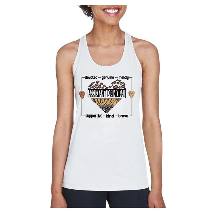 Assistant Principal Appreciation Assistant Principals Cool Gift Women's Racerback Tank