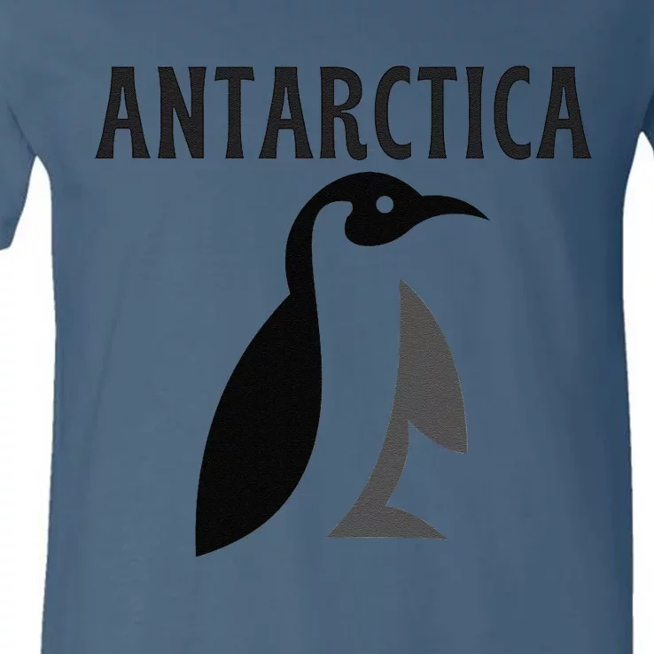 Antarctica Penguins Antarctic Travel V-Neck T-Shirt