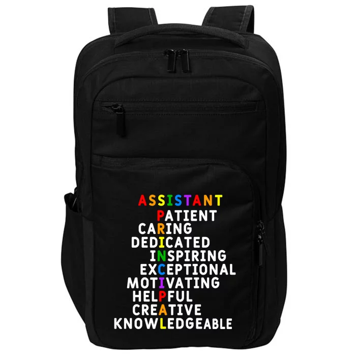 Assistant Principal Appreciation School Assistant Principal Great Gift Impact Tech Backpack