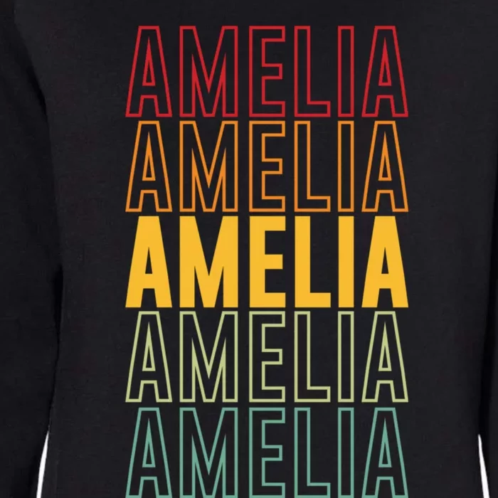 Amelia Pride Amelia Gift Womens California Wash Sweatshirt