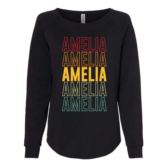 Amelia Pride Amelia Gift Womens California Wash Sweatshirt