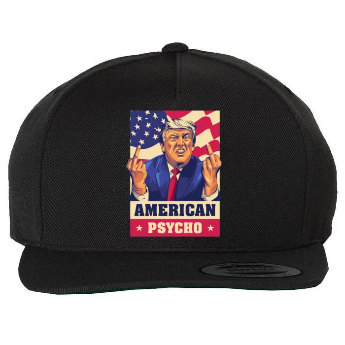 American Psycho Wool Snapback Cap