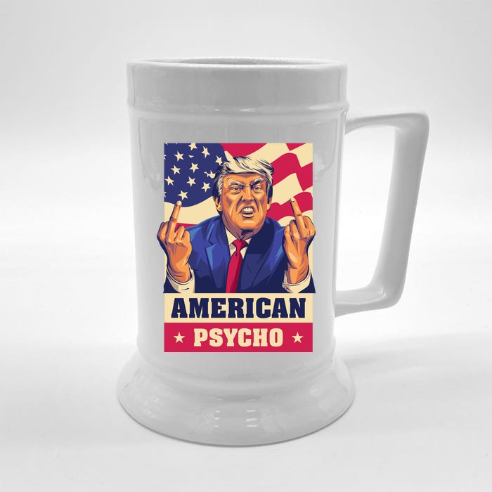 American Psycho Front & Back Beer Stein