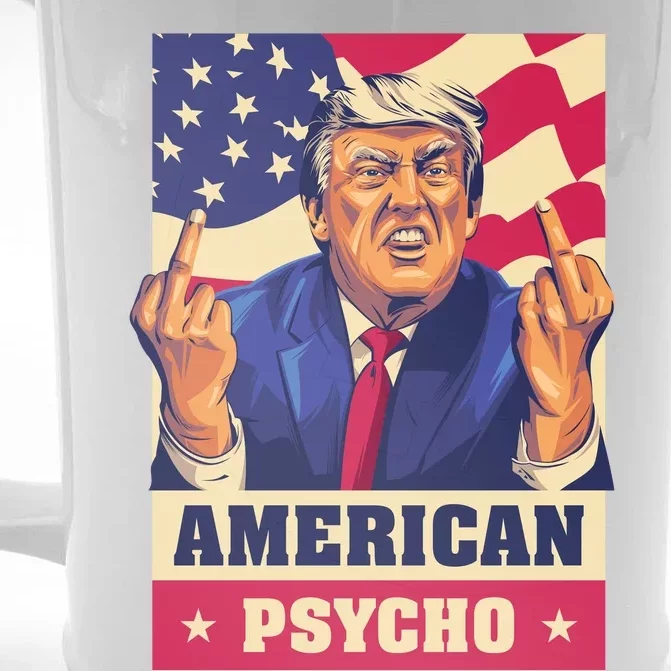 American Psycho Front & Back Beer Stein