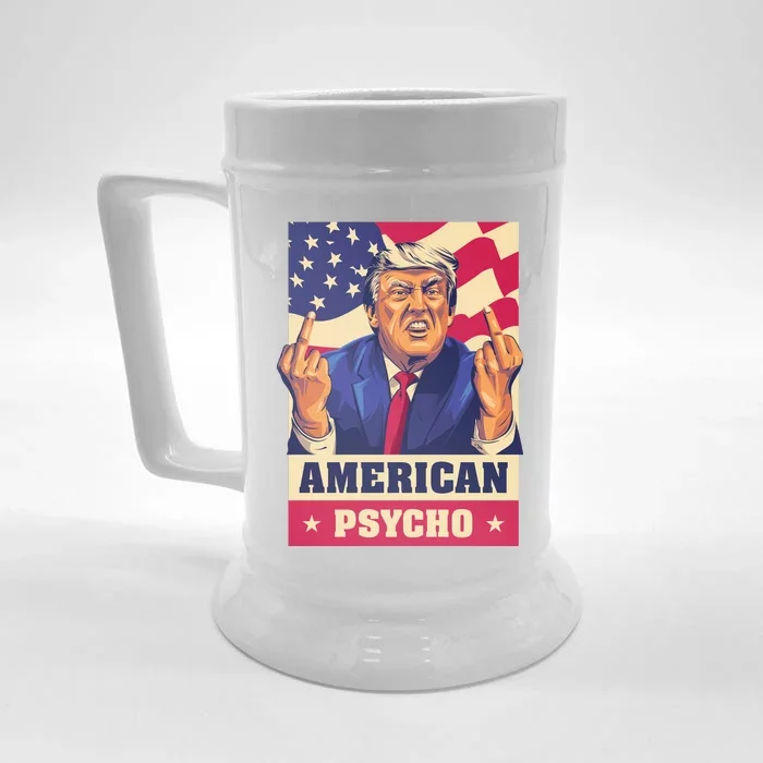 American Psycho Front & Back Beer Stein