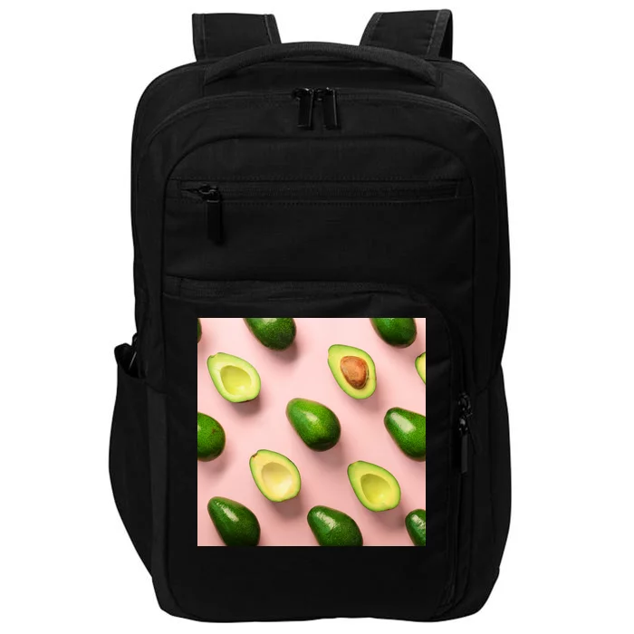 Avocado Pattern Impact Tech Backpack