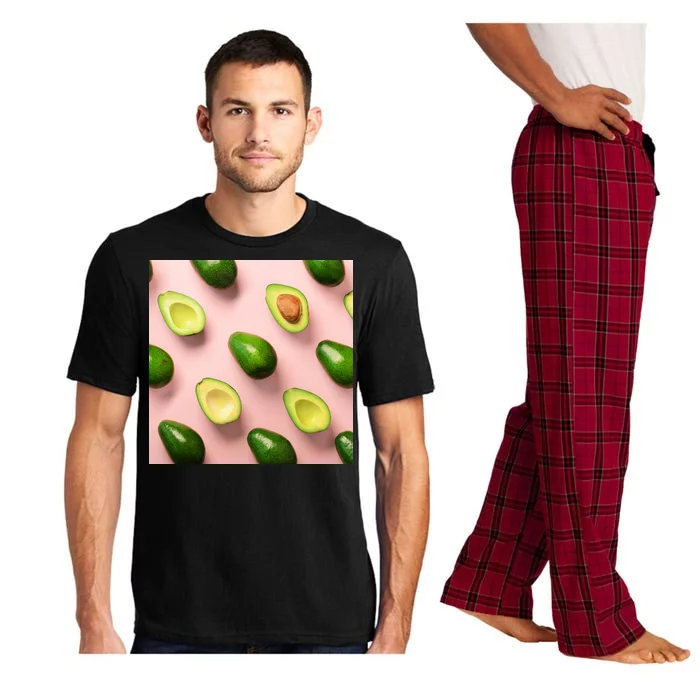 Avocado Pattern Pajama Set