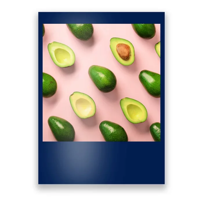 Avocado Pattern Poster