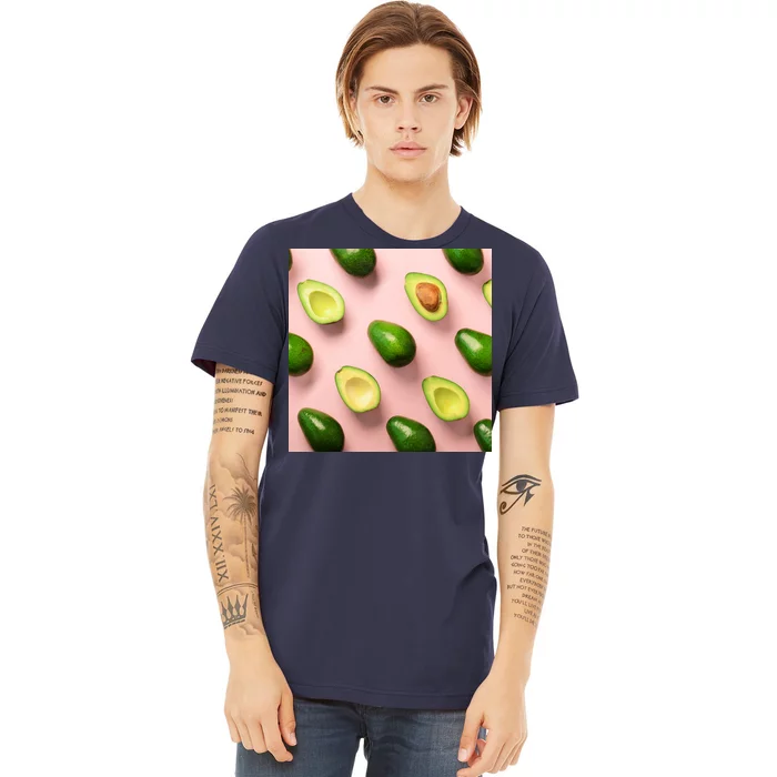 Avocado Pattern Premium T-Shirt