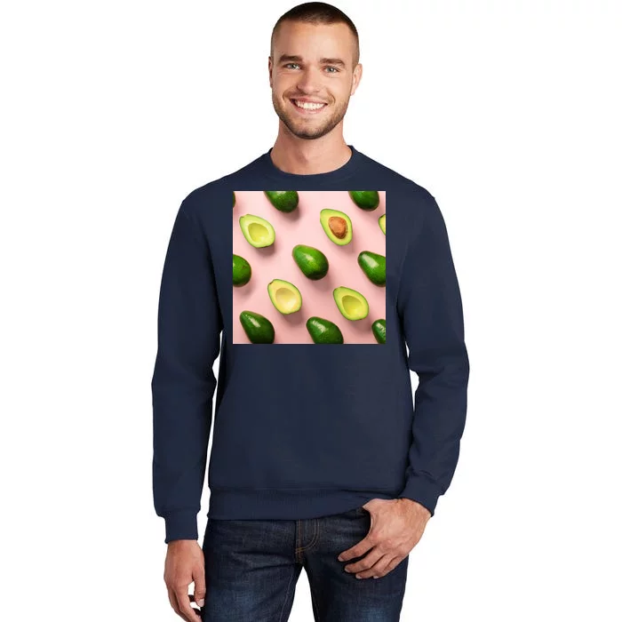 Avocado Pattern Tall Sweatshirt