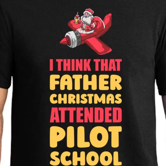 Airplane Pilot Aviator Fly Flying Aircraft Pilot Christmas Cool Gift Pajama Set